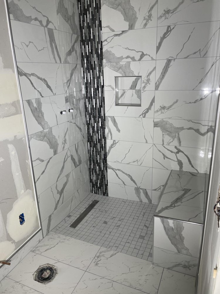 bathroom tile flooring